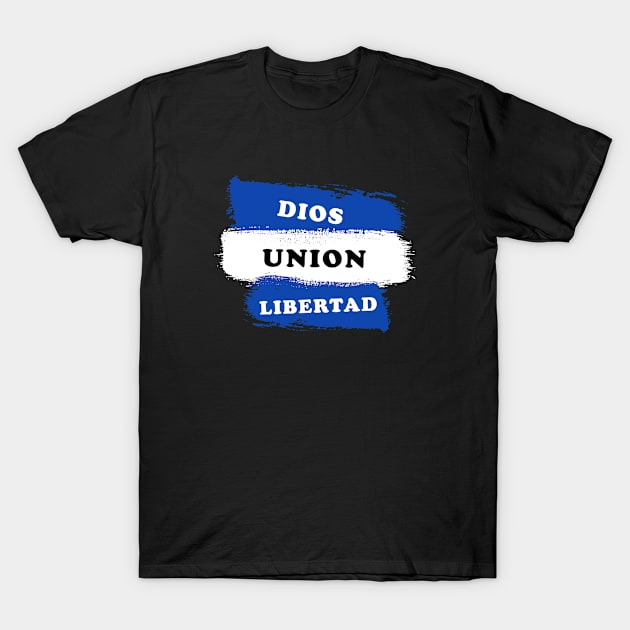 El Salvador, Sivar, SA, Pupusas, Horchata, Futbol, Familia, Dios, Union, Libertad, Biblia, Nayib Bukele, Cipote, Sivar, Bandera, Escudo, nuevo T-Shirt by Osmin-Laura